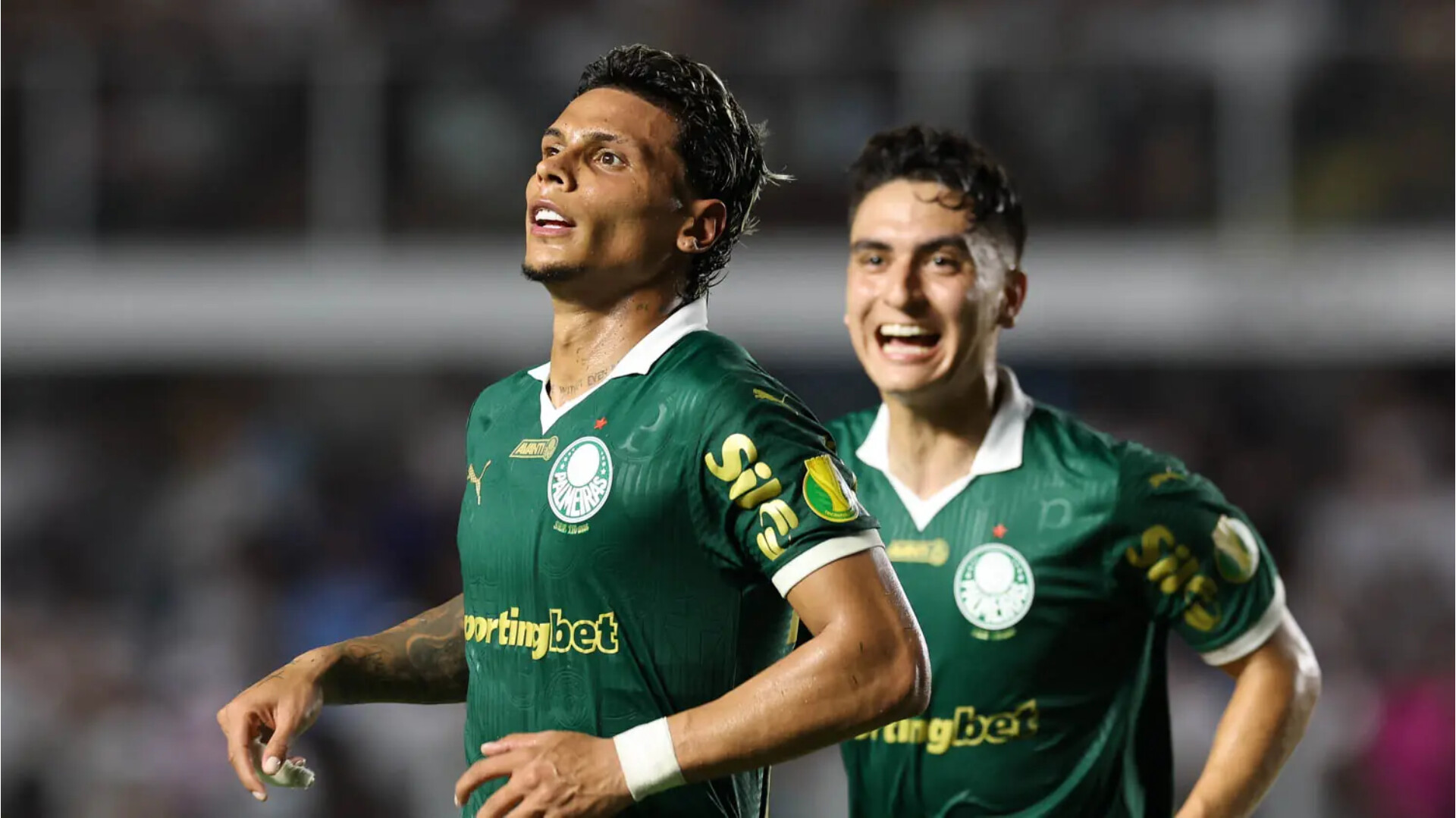 Palmeiras vence Santos de virada na Vila Belmiro pelo Paulistão