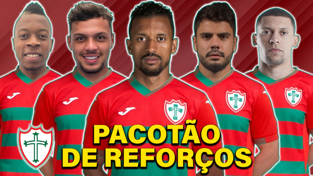 Confira o pacotão de reforços da Portuguesa para a temporada