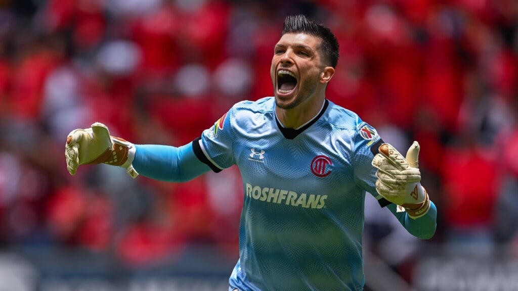 Grêmio acerta a contratação do goleiro Tiago Volpi, ex-Toluca, do México