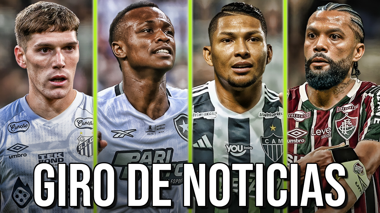 Confira um giro pelas principais noticias do mercado da bola do futebol brasileiro